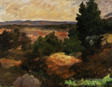 Paul Cezanne Painting - Landscape 1867 Paul Cezanne